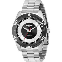 Invicta Men's Watch - I by Invicta Stainless Steel Bracelet Black Bezel | IBI36495
