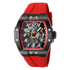 Invicta Men's Watch - JM Correa Automatic Semi Skeleton Dial Silicone Strap | 44649