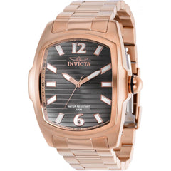 Invicta Men's Watch - Lupah Grey with Horizontal Lines Dial Steel Bracelet | 39805