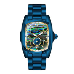 Invicta Men's Watch - Lupah Japanese Quartz Blue Stainless Steel Bracelet | 39819