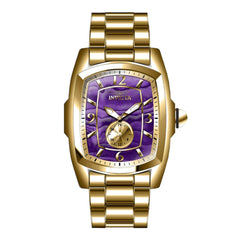 Invicta Men's Watch - Lupah Japanese Quartz Purple Abalone Dial Bracelet | 39822