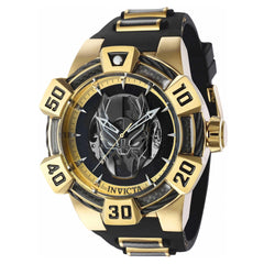 Invicta Men's Watch - Marvel Black Panther Carbon Fiber and Rubber Strap | 40992