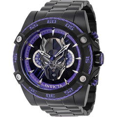 Invicta Men's Watch - Marvel Black Panther Chrono Rotating Bezel Bracelet | 41232