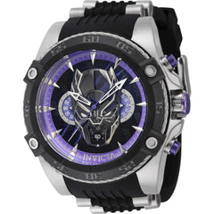 Invicta Men's Watch - Marvel Black Panther Chronograph Rotating Bezel Strap | 41229