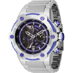 Invicta Men's Watch - Marvel Black Panther Silver Stainless Steel Bracelet | 43849