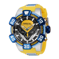 Invicta Men's Watch - Marvel X-Men Quartz Chronograph Yellow Silicone Strap | 41152