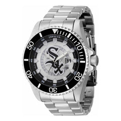 Invicta Men's Watch - MLB Chicago White Sox Date Display Silver Steel Bracelet | 43459
