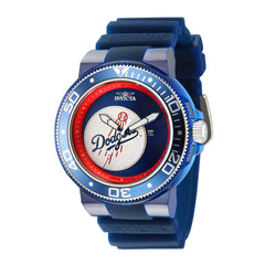 Invicta Men's Watch - MLB Los Angeles Dodgers Rotating Bezel Silicone Strap | 43137