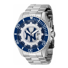 Invicta Men's Watch - MLB New York Yankees Date Display Silver Steel Bracelet | 43472