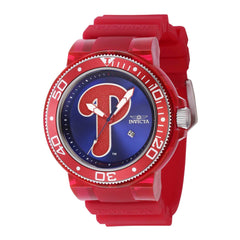 Invicta Men's Watch - MLB Philadelphia Phillies Rotating Bezel Silicone Strap | 43142