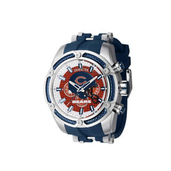 Invicta Men's Watch - NFL Chicago Bears Chrono Blue Silicone Rubber Strap | 41883
