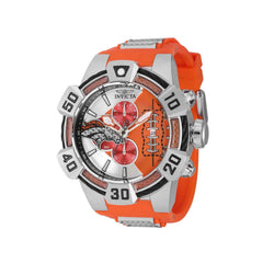 Invicta Men's Watch - NFL Denver Broncos Chronograph Orange Silicone Strap | 41591
