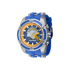 Invicta Men's Watch - NFL Los Angeles Chargers Chronograph Blue Rubber Strap | 41904