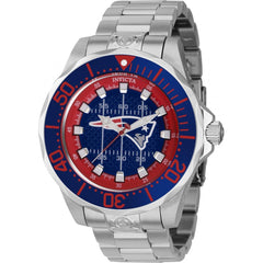 Invicta Men's Watch - NFL New England Patriots Dial Stainless Steel Bracelet | 42127