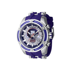 Invicta Men's Watch - NFL New York Giants Chronograph Purple Silicone Strap | 41916