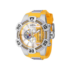 Invicta Men's Watch - NFL Pittsburgh Steelers Chrono Yellow Silicone Strap | 41574