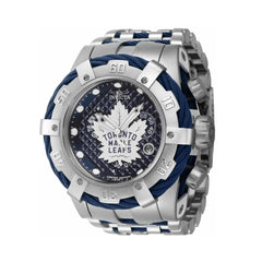 Invicta Men's Watch - NHL Toronto Maple Leafs Blue and Silver Steel Bracelet | 42017