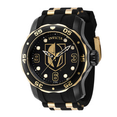 Invicta Men's Watch - NHL Vegas Golden Knights Rotating Bezel Silicone Strap | 42321
