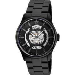 Invicta Men's Watch - Objet D Art Automatic Semi-Skeleton Dial Black Steel | 27574