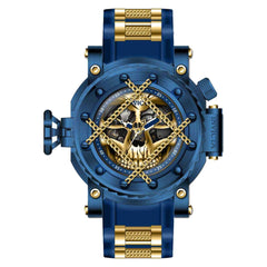 Invicta Men's Watch - Pro Diver Automatic Gold Tone, Black Dial Strap | 38579