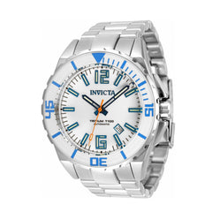 Invicta Men's Watch - Pro Diver Automatic White Dial Silver Steel Bracelet | 34515