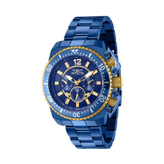 Invicta Men's Watch - Pro Diver Chronograph Blue Stainless Steel Bracelet | 40900