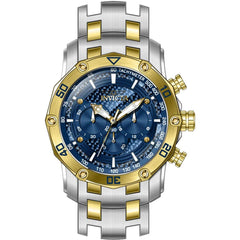 Invicta Men's Watch - Pro Diver Chronograph Rotating Bezel Two Tone Bracelet | 38447