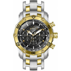 Invicta Men's Watch - Pro Diver Quartz Chronograph Rotating Bezel Black Dial | 38448