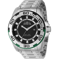 Invicta Men's Watch - Pro Diver Quartz Date Display Stainless Steel Bracelet | 39116