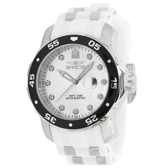 Invicta Men's Watch - Pro Diver Rotating Bezel Silver Dial Two Tone Strap | 39411