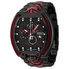 Invicta Men's Watch - Reserve Mammoth Two Tone Burgundy and Black Bracelet | 39441