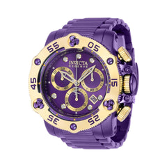 Invicta Men's Watch - Reserve Propeller Purple and Gold Tone Dial Bracelet | 38702