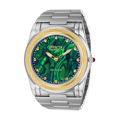 Invicta Men's Watch - Reserve Slim Swiss Quartz Green Dial Diamond Bracelet | 41044