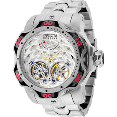 Invicta Men's Watch - Reserve Venom Open Heart Silver Dial Steel Bracelet | 35984