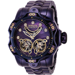 Invicta Men's Watch - Reserve Venom Power Reserve Purple Stainless Steel | 40059
