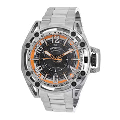 Invicta Men's Watch - S1 Rally Automatic Orange and Black Dial Steel Bracelet | 39147