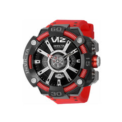 Invicta Men's Watch - S1 Rally Chronograph Silver Tone and Black Dial Strap | 37655