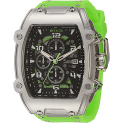 Invicta Men's Watch - S1 Rally Diablo Black and Green Dial Silicone Strap | 42346