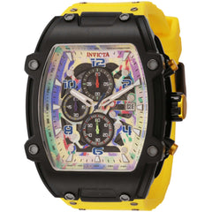 Invicta Men's Watch - S1 Rally Diablo Black and Iridescent Dial Yellow Strap | 42335