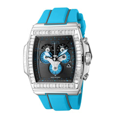 Invicta Men's Watch - S1 Rally Diablo Chronograph Date Grey and Blue Strap | 43367