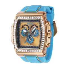 Invicta Men's Watch - S1 Rally Diablo Chronograph Date Khaki and Blue Strap | 43375