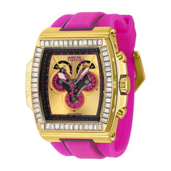 Invicta Men's Watch - S1 Rally Diablo Chronograph Date Purple and Grey Strap | 43373