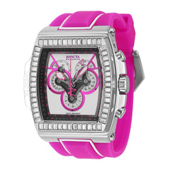 Invicta Men's Watch - S1 Rally Diablo Chronograph Date Purple and White Strap | 43372