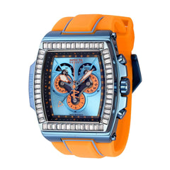 Invicta Men's Watch - S1 Rally Diablo Chronograph Light Blue and Orange Strap | 43378