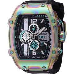 Invicta Men's Watch - S1 Rally Diablo Iridescent Steel Case Black Rubber Strap | 44137