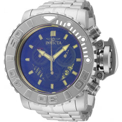 Invicta Men's Watch - Sea Hunter Blue Dial Stainless Steel Bracelet Chrono | 32643