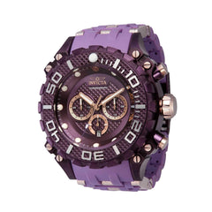 Invicta Men's Watch - Sea Spider Chronograph Purple and Rose Dial Bracelet | 43175