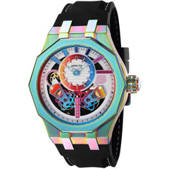 Invicta Men's Watch - Specialty Automatic Iridescent Case Black Silicone Strap | 43199