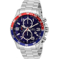 Invicta Men's Watch - Specialty Quartz Chronograph Blue Dial SS Bracelet | 34030