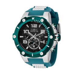 Invicta Men's Watch - Speedway Chronograph Date Display Green Silicone Strap | 40897